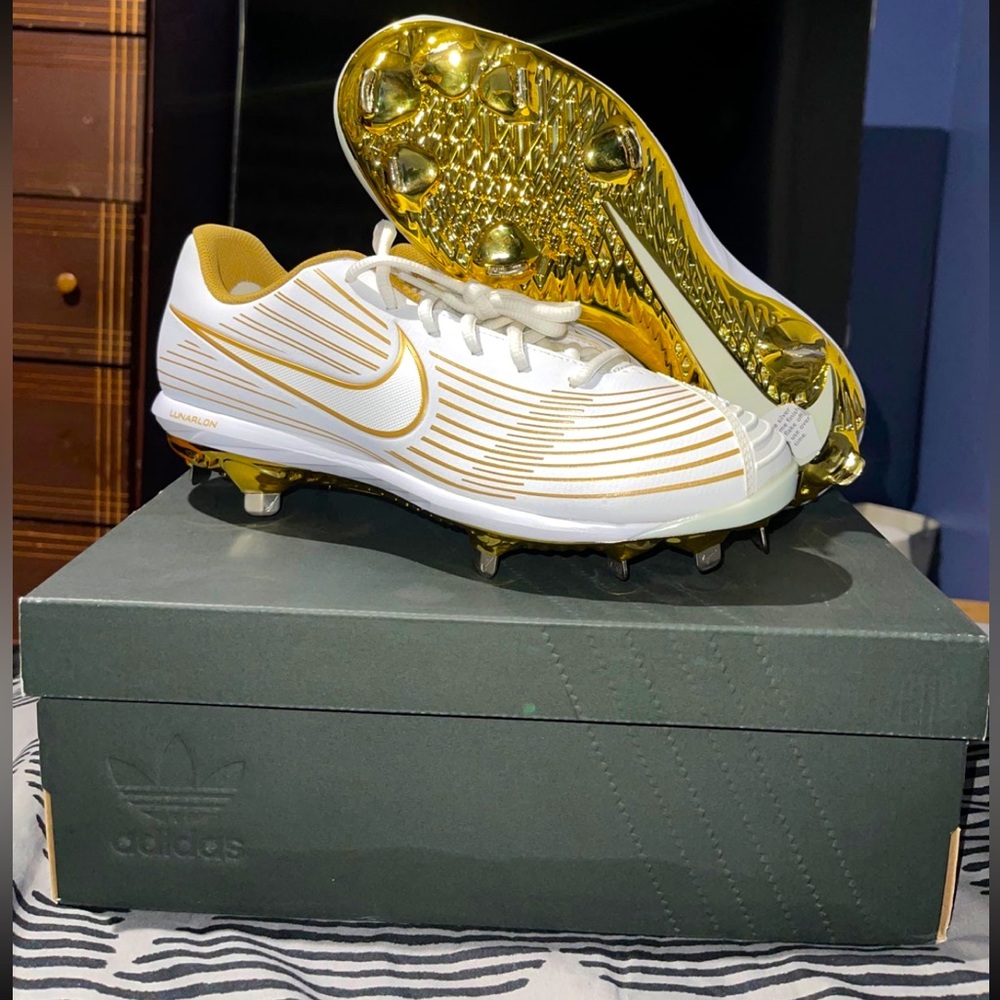 Nike Gold Cleats